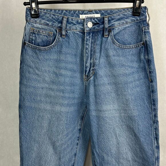 PACSUN Womens Denim Jeans Sz 25 Mom Jean High Rise - Picture 2 of 11